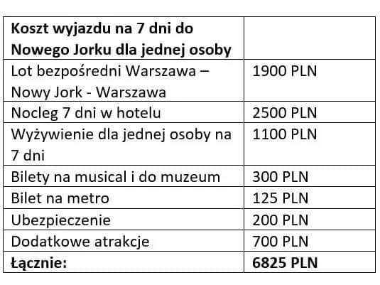 Lot do Ameryki: Ceny od 2500 zł. Jak znaleźć najtańszy bilet?